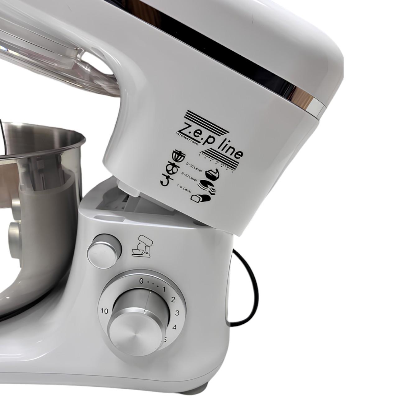 Тістоміс для кухні Zepline ZP-9832 з комплектом насадок та 10 режимами роботи 3500 Вт 5 л (є197) - фото 3