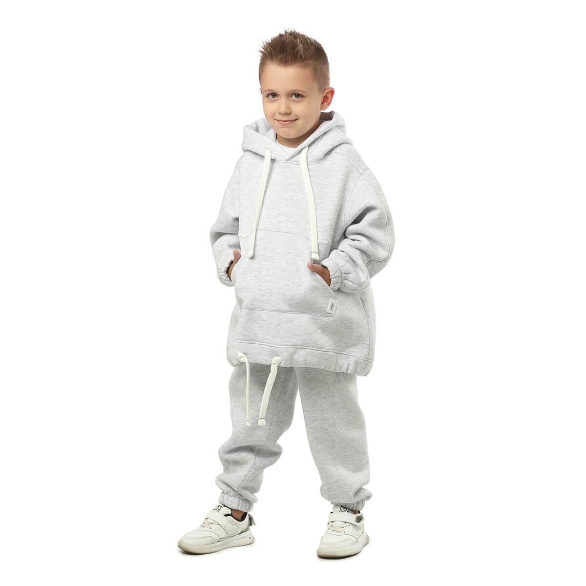 Спортивный костюм Timbo Aiden р. 36 140 см Светло-серый (K077635)