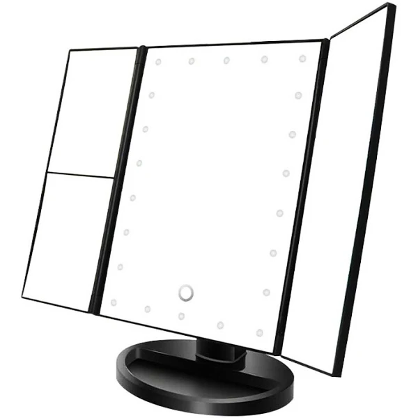 Зеркало косметическое Magnifying Mirror LED тройное (17888933) - фото 11