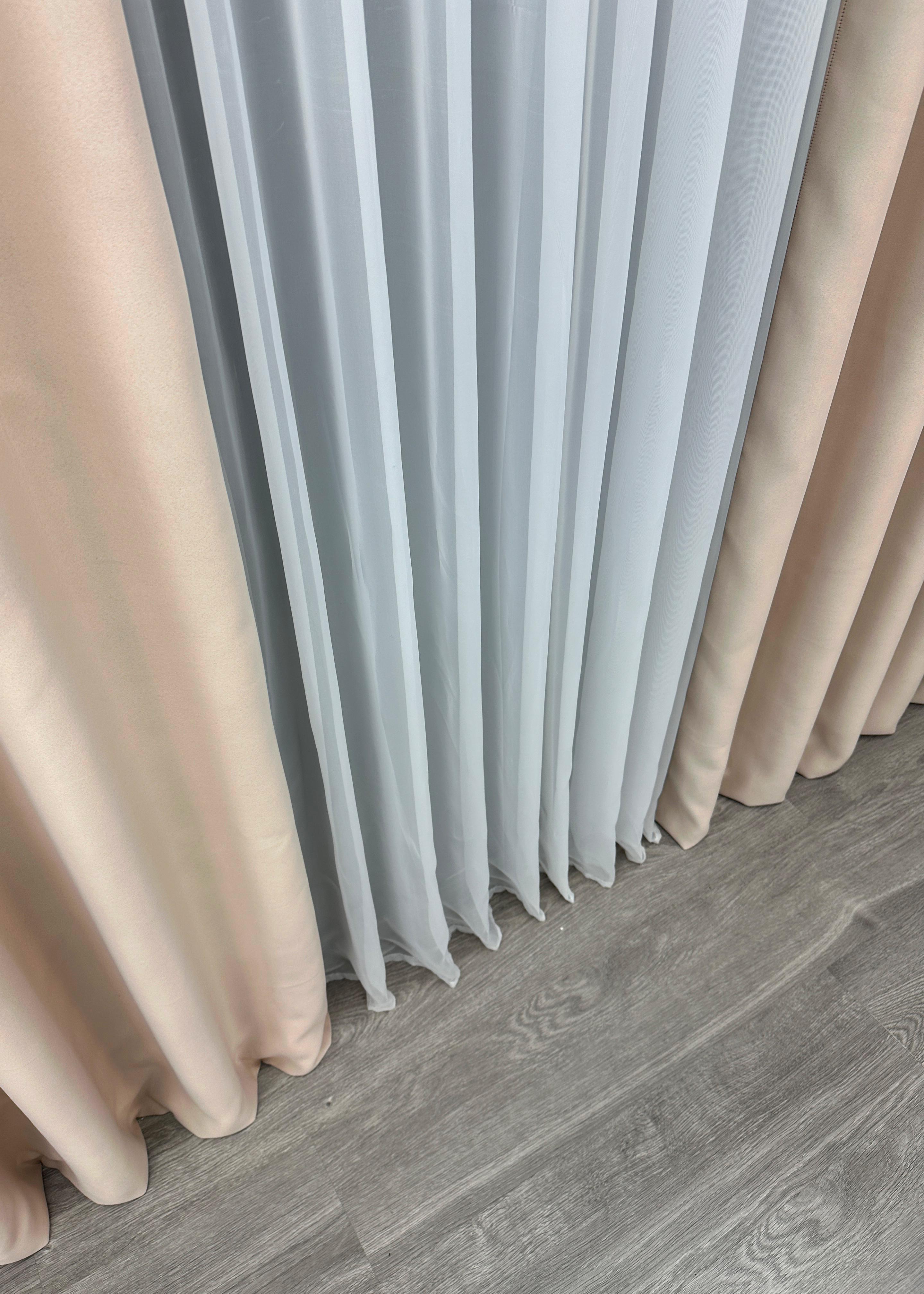 Комплект готовых штор VR-Textil Блекаут Bagema Rvs №1700ш 150х295 см 2 шт. Бежевый (33-0626) - фото 10 Комплект готовых штор VR-Textil Блекаут Bagema Rvs №1700ш 150х295 см 2 шт. Бежевый (33-0626) - фото 10