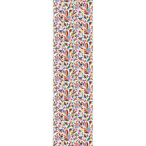 Дорожка на стол Яркие птички/бабочки в цветах 150x40 см (DR_24A021)