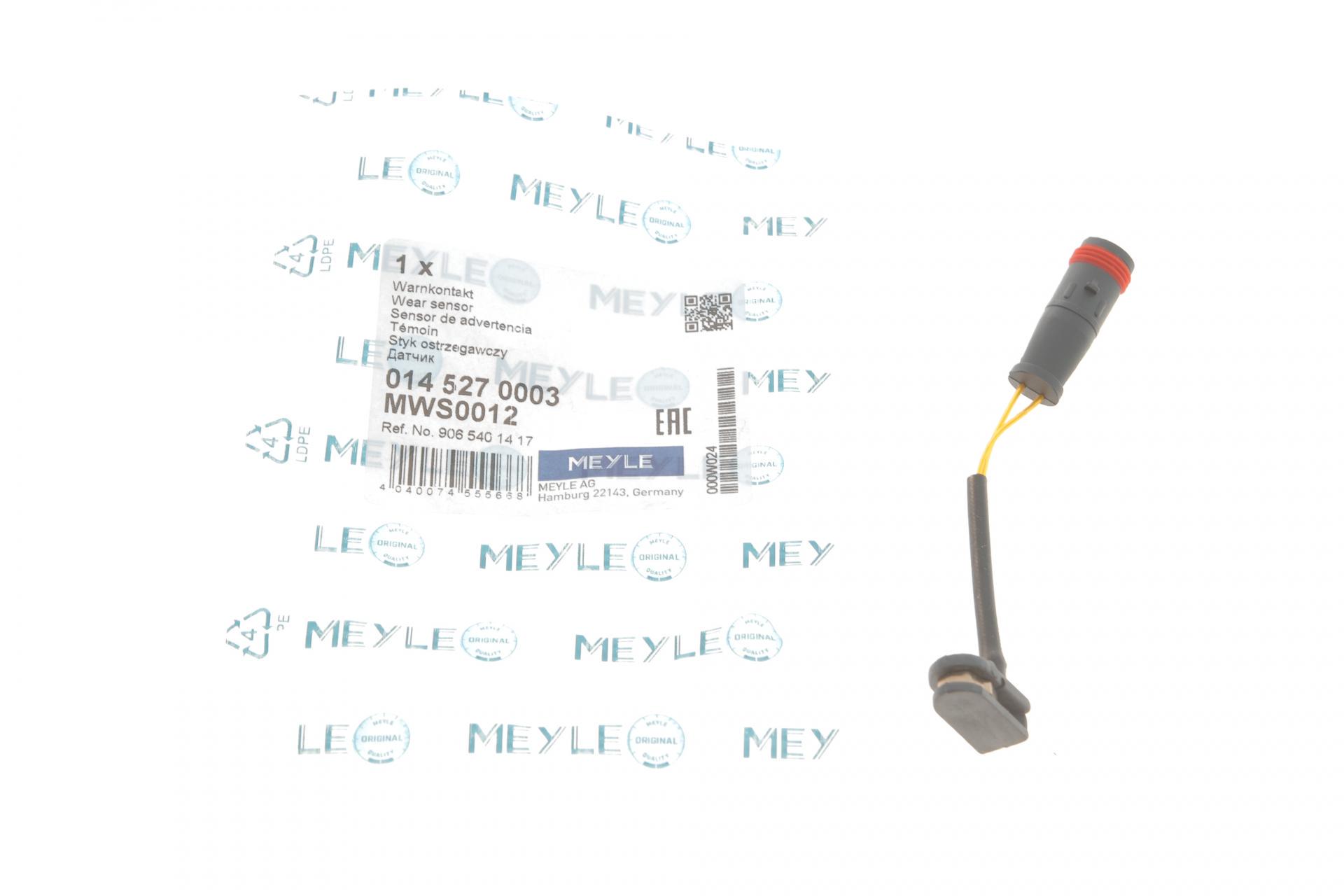 Датчик зносу гальмівних колодок Mercedes Sprinter/VW Crafter 06 103 мм (0145270003)