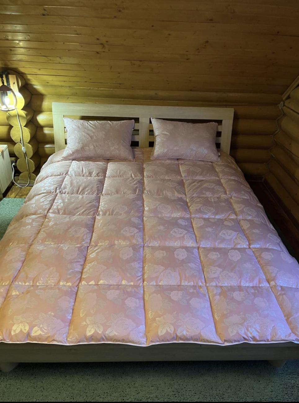 Ковдра пухова касетна Catalea зимова 150x200 см Рожевий (5982) - фото 2 Ковдра пухова касетна Catalea зимова 150x200 см Рожевий (5982) - фото 2