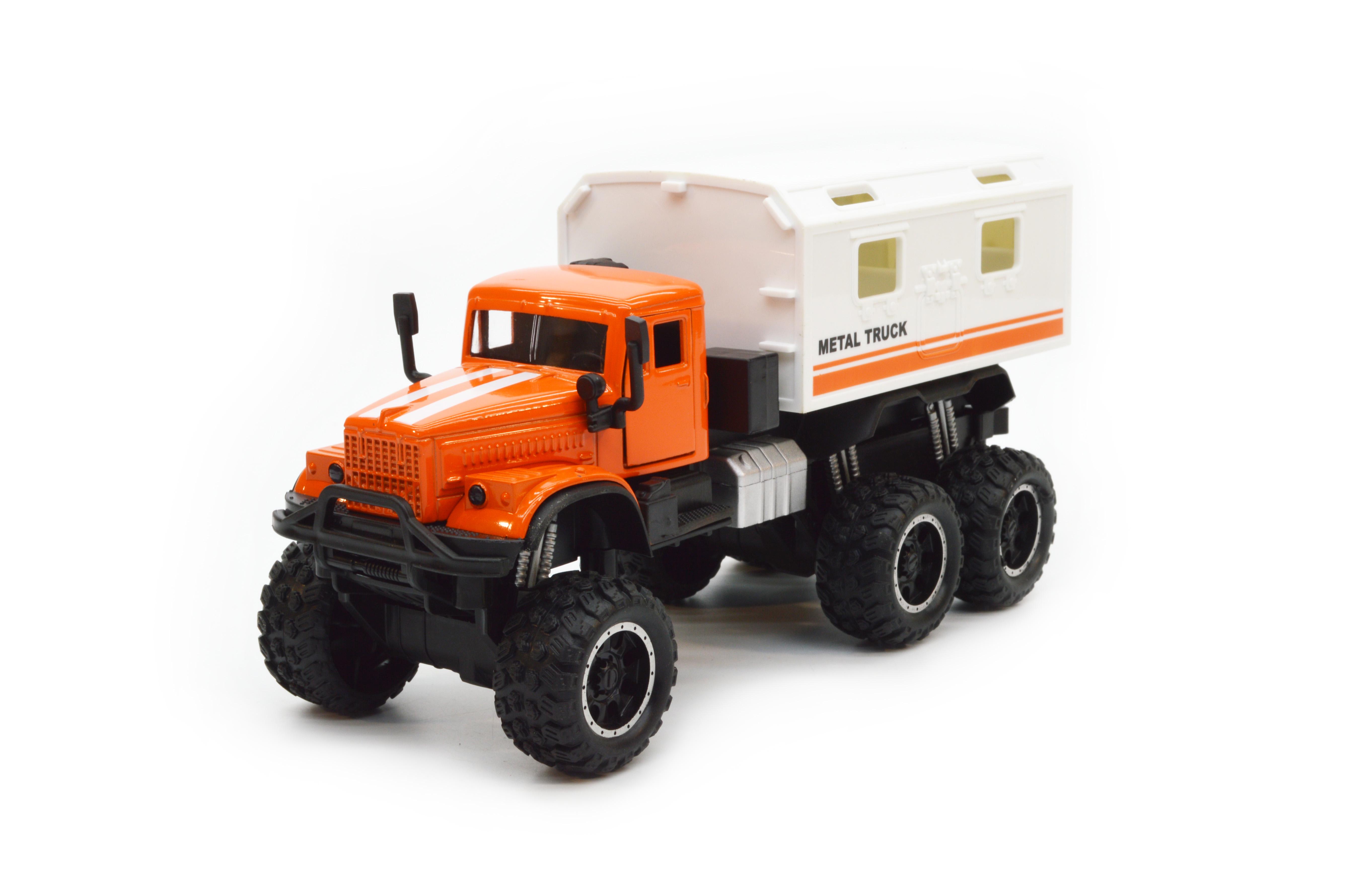 Машина металлическая КрАЗ 2217-5 инерция звук свет - фото 2