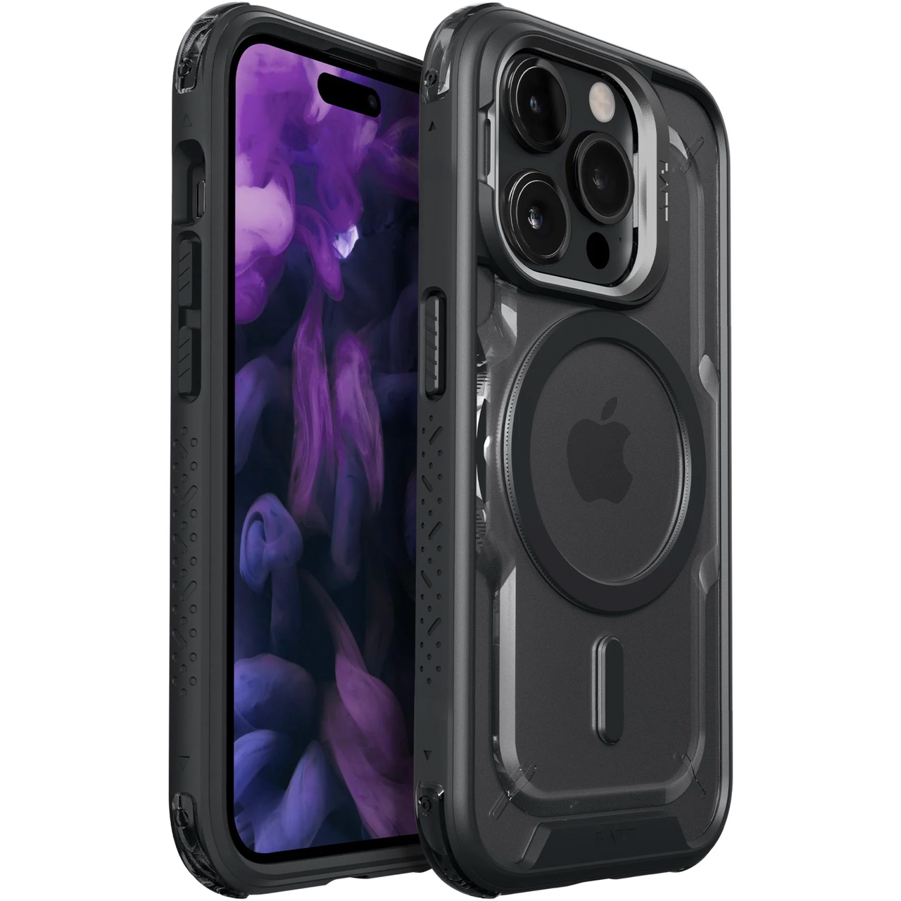Чехол накладка Laut Crystal Matter Case with MagSafe for iPhone 15 Pro Max, Black (L_IP23D_CM4_BK)