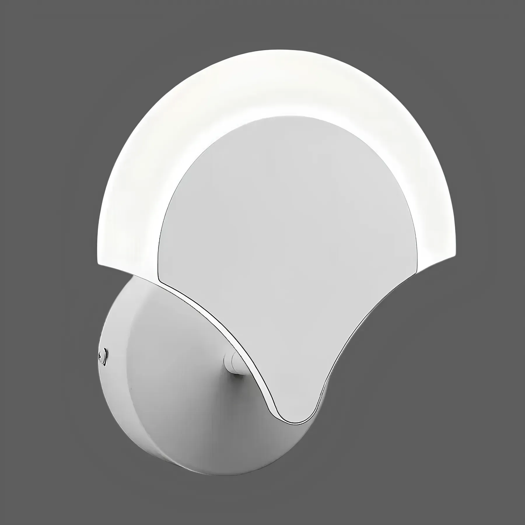 Бра настенное светодиодное Sirius с акриловым плафоном 3000К IP20 8926-1 17W Белый (28686563)