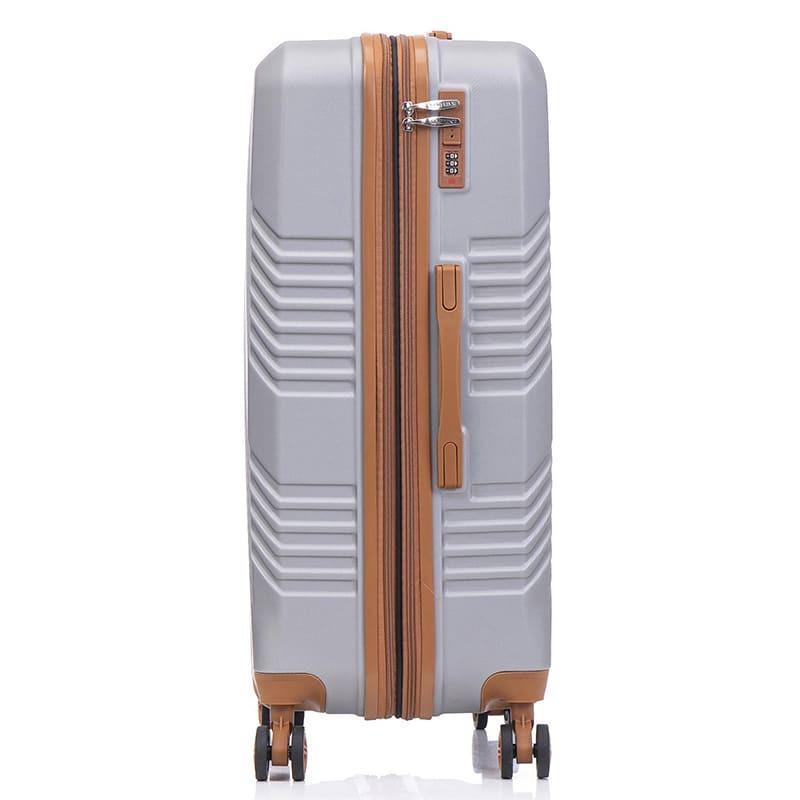 Валіза SEMI LINE 24" M 69/82 л Light Grey (DAS303353) - фото 5