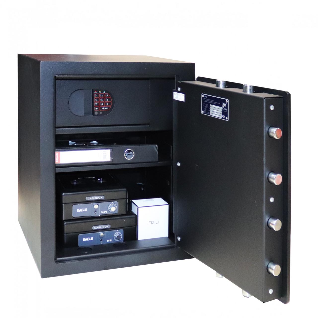 Сейф взломостойкий Griffon CLE I.55.Fingerprint Black (25763560) - фото 3