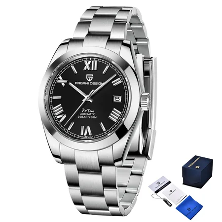 Наручные часы Pagani Design PD-1691 Silver-Black (6438)