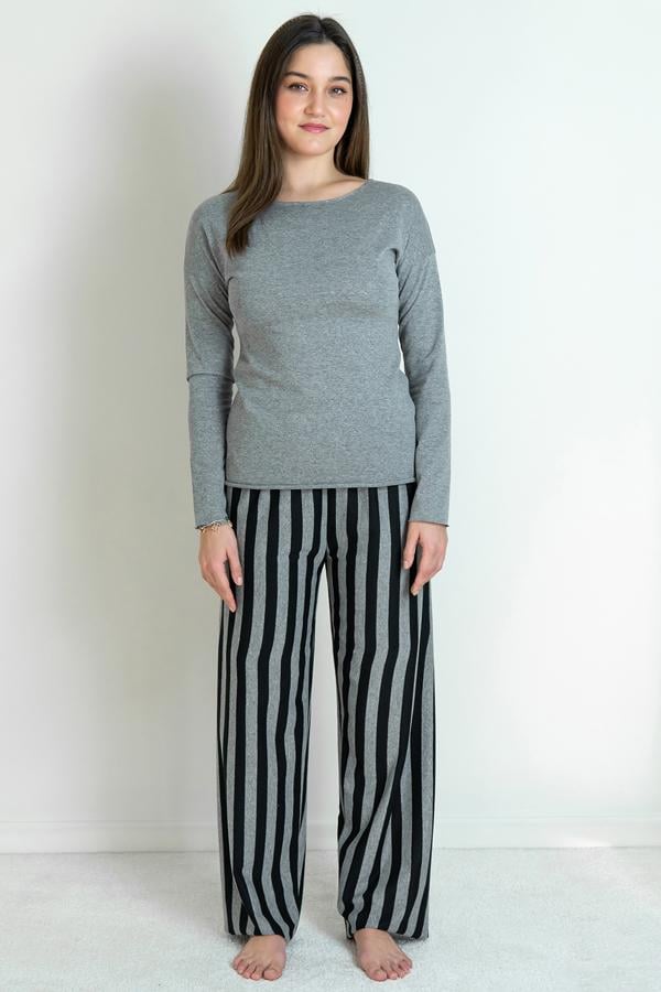 Піжама трикотажна Forli Coffee TR0018-26-69 з брюками M Black (18164128) Піжама трикотажна Forli Coffee TR0018-26-69 з брюками M Black (18164128)