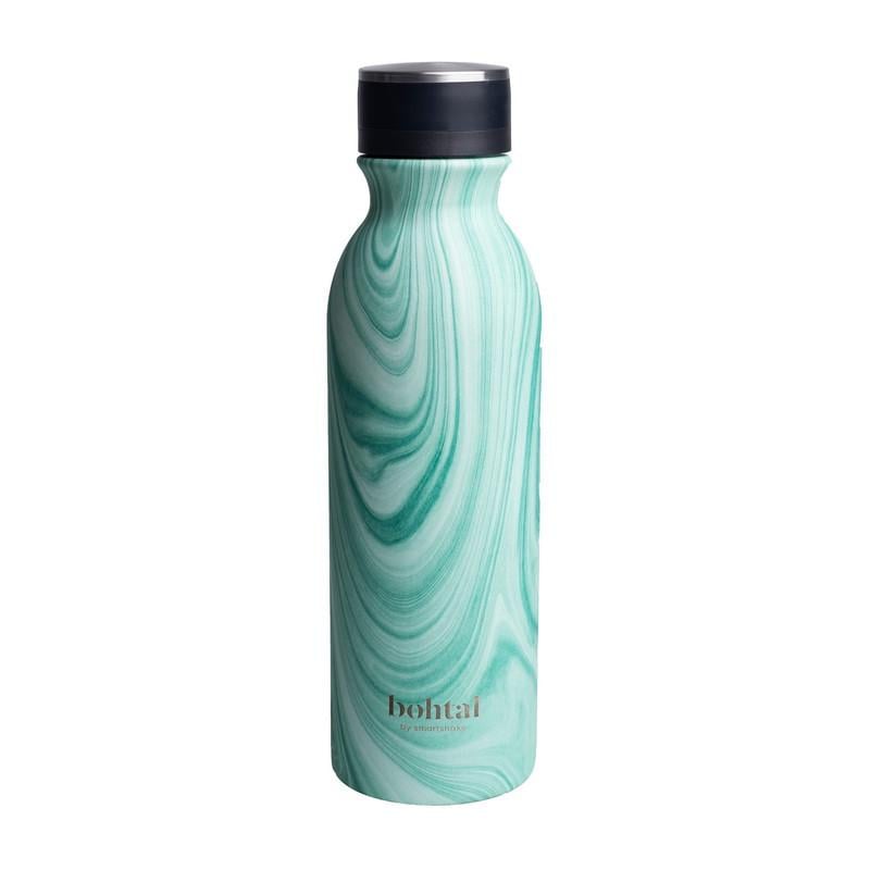 Бутылка для воды SmartShake Bohtal Insulated Flask Marble 600 мл Aqua (21456-01)