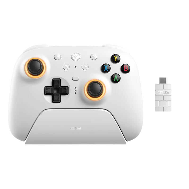Геймпад бездротовий 8BitDo Ultimate 2 Wireless Controller White (8437)