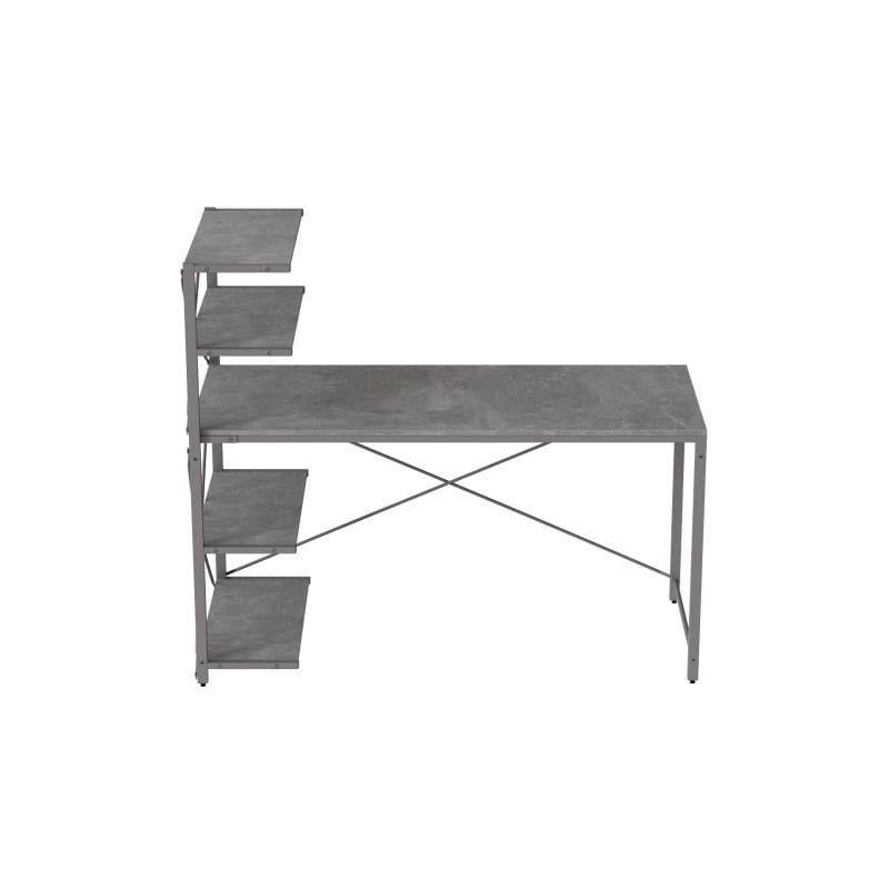 Компьютерный стол Ferrum-decor Jack 120 металл/ДСП Серый/Бетон (FRD-104399)