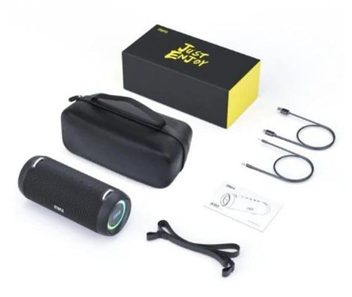 Колонка портативная Bluetooth колонка Mifa A90 мощный звук водостойкая автономная до 24 часов Black - фото 2 Колонка портативная Bluetooth колонка Mifa A90 мощный звук водостойкая автономная до 24 часов Black - фото 2