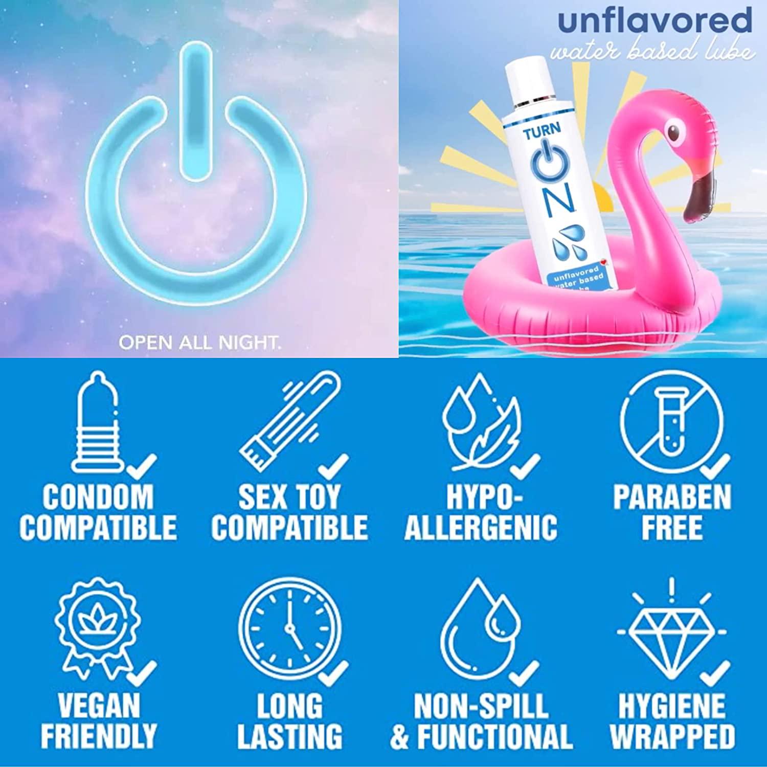Лубрикант Wet Turn on Unflavored Water Based Lube 118 мл - фото 5