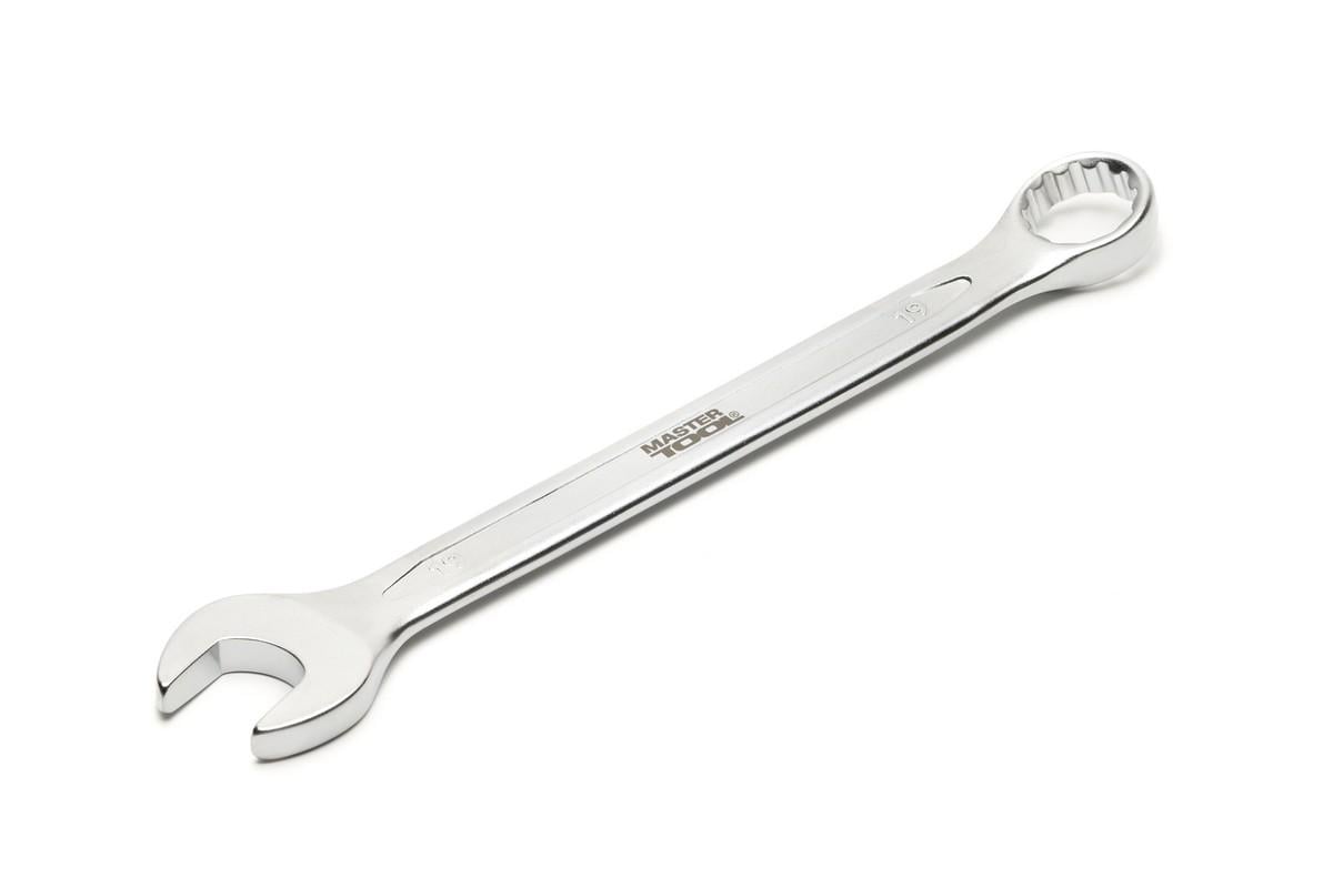 Ключ комбинированный MasterTool COLD FORGED 19 мм 31CrV3 DIN 3113 (72-1019)