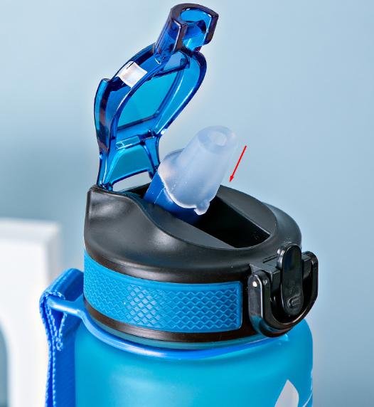 Бутылка мотивационная для воды спортивная многоразовая для детей и взрослых Refill 1000 мл - фото 6 Бутылка мотивационная для воды спортивная многоразовая для детей и взрослых Refill 1000 мл - фото 6