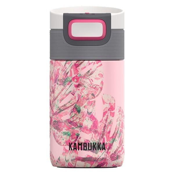 Термокружка Kambukka Etna 300 мл Monstera Leaves Рожевий (11-01019) - фото 2 Термокружка Kambukka Etna 300 мл Monstera Leaves Рожевий (11-01019) - фото 2