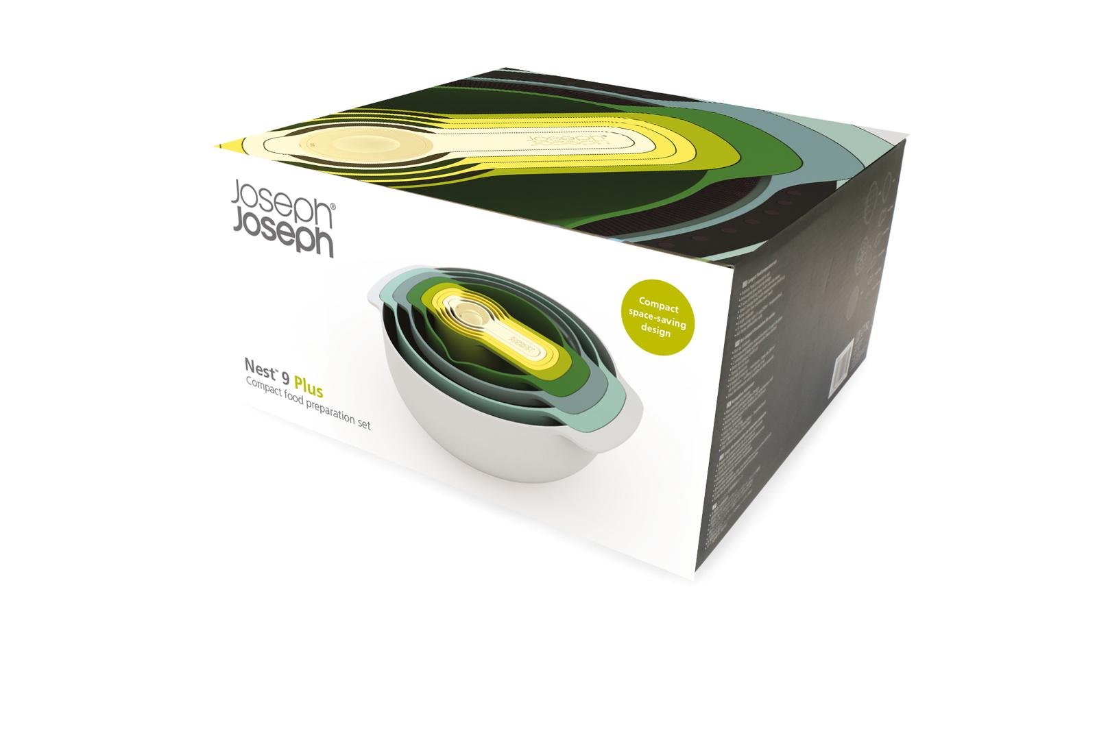 Набор мисок кухонный Joseph Joseph Nest 9 Plus Opal (40076) - фото 3 Набор мисок кухонный Joseph Joseph Nest 9 Plus Opal (40076) - фото 3