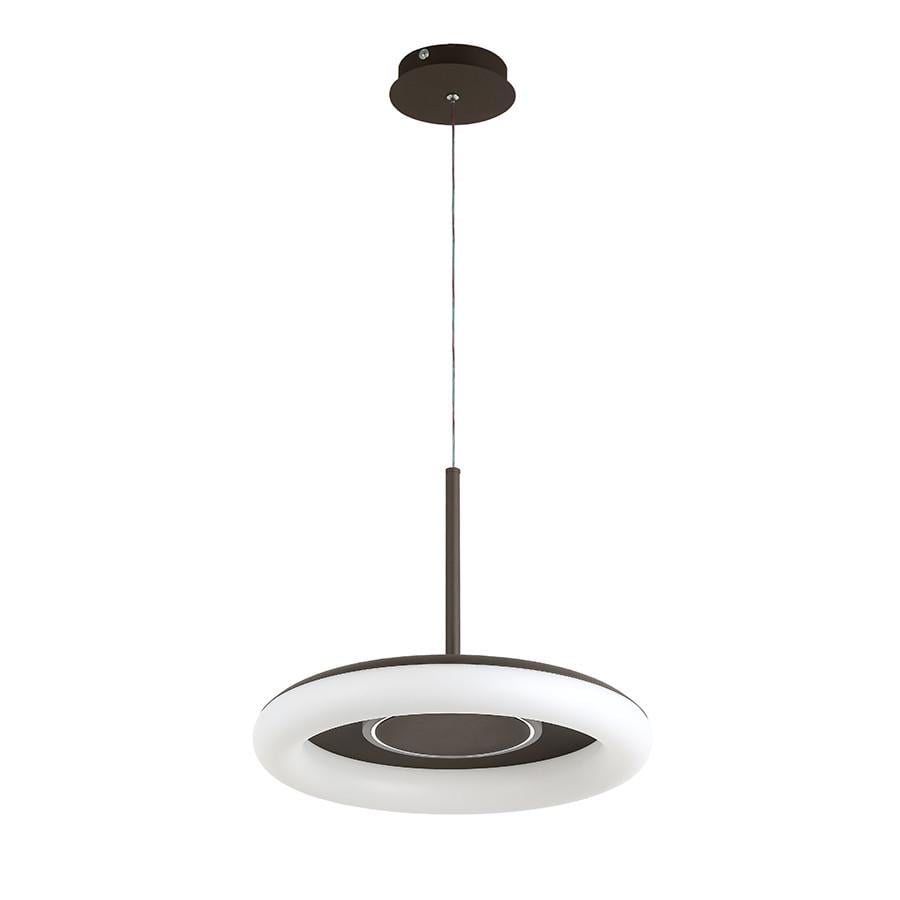 Люстра подвесная светодиодная Levistella 797MD6006 400 CF Лофт с круглым плафоном Кофейный (2691309171)
