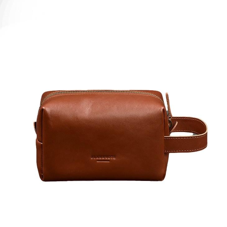 Косметичка-несесер шкіряна 5.0 Світло-коричневий (A-027919)