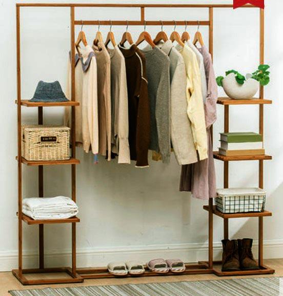 Вешалка-стойка для одежды из дерева Каварна 160 Мускат (СВГ-161007)