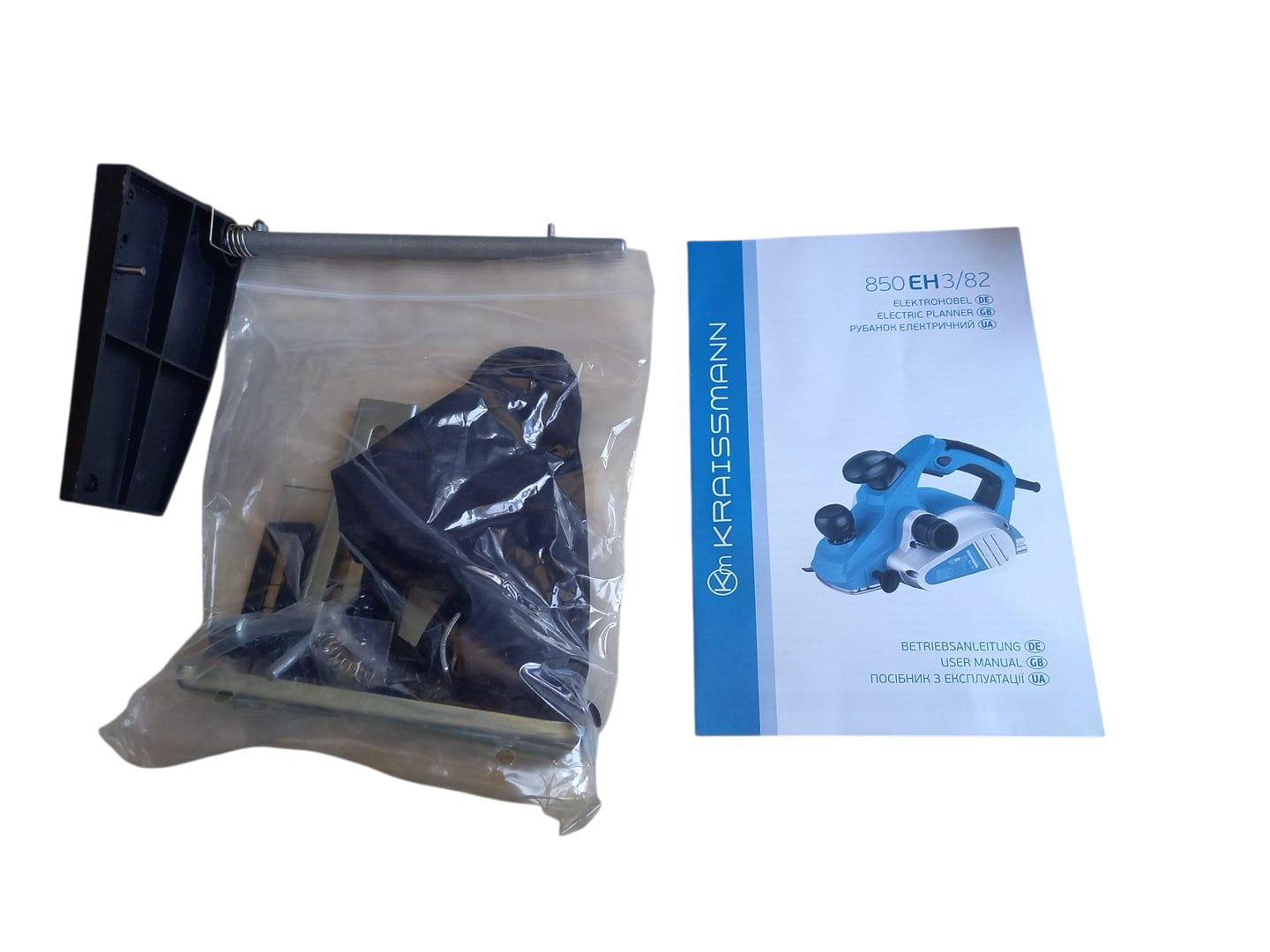 Електрорубанок KRAISSMANN 850 EH 3/82 (27977288) - фото 2 Електрорубанок KRAISSMANN 850 EH 3/82 (27977288) - фото 2