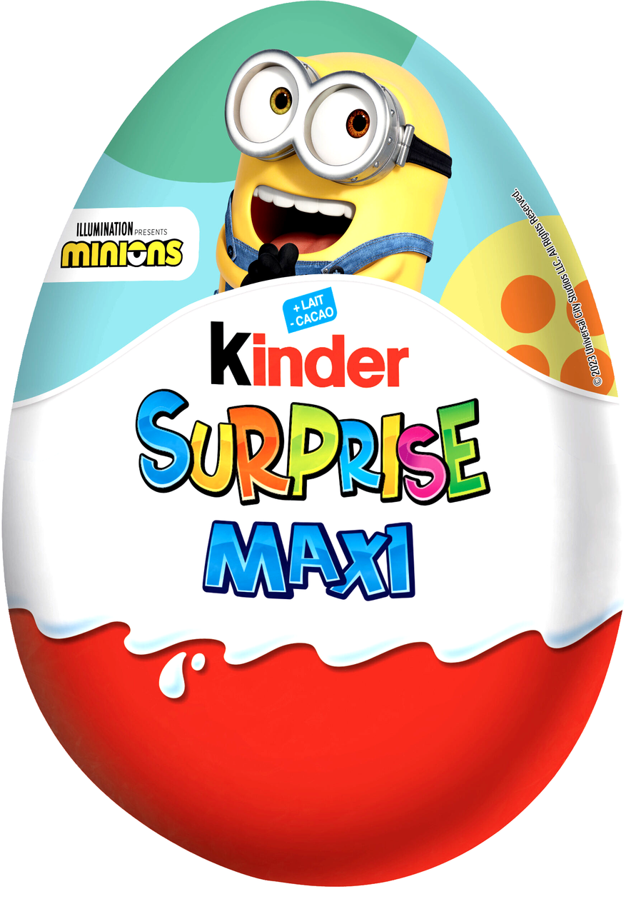 Шоколадное яйцо Kinder Surprise Maxi MINIONS 100 г (2079916168)