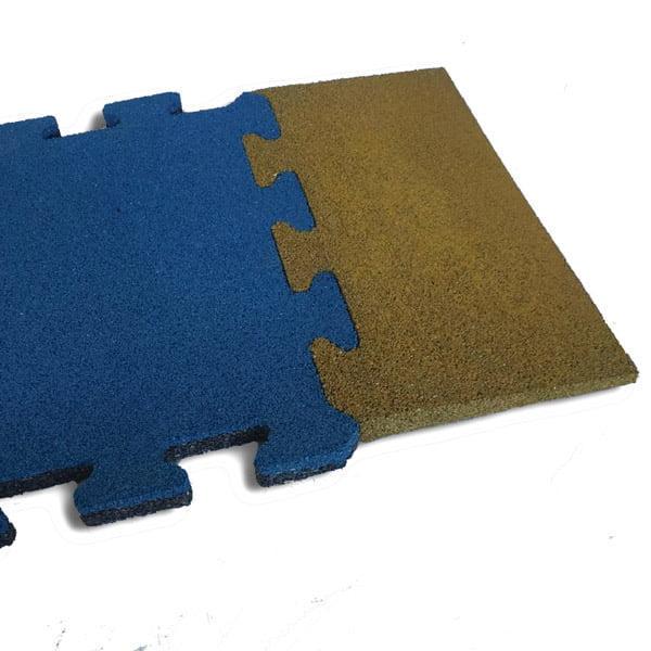 Резиновый пазл 890х400х30 мм Желтый (2562228278) - фото 6