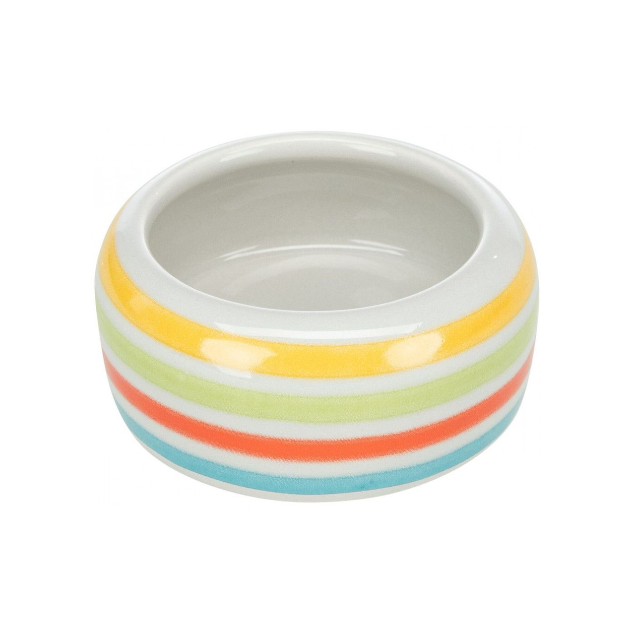 Миска Trixie для хомяков полосатый принт керамическая 50 мл 8 см (4011905608051)