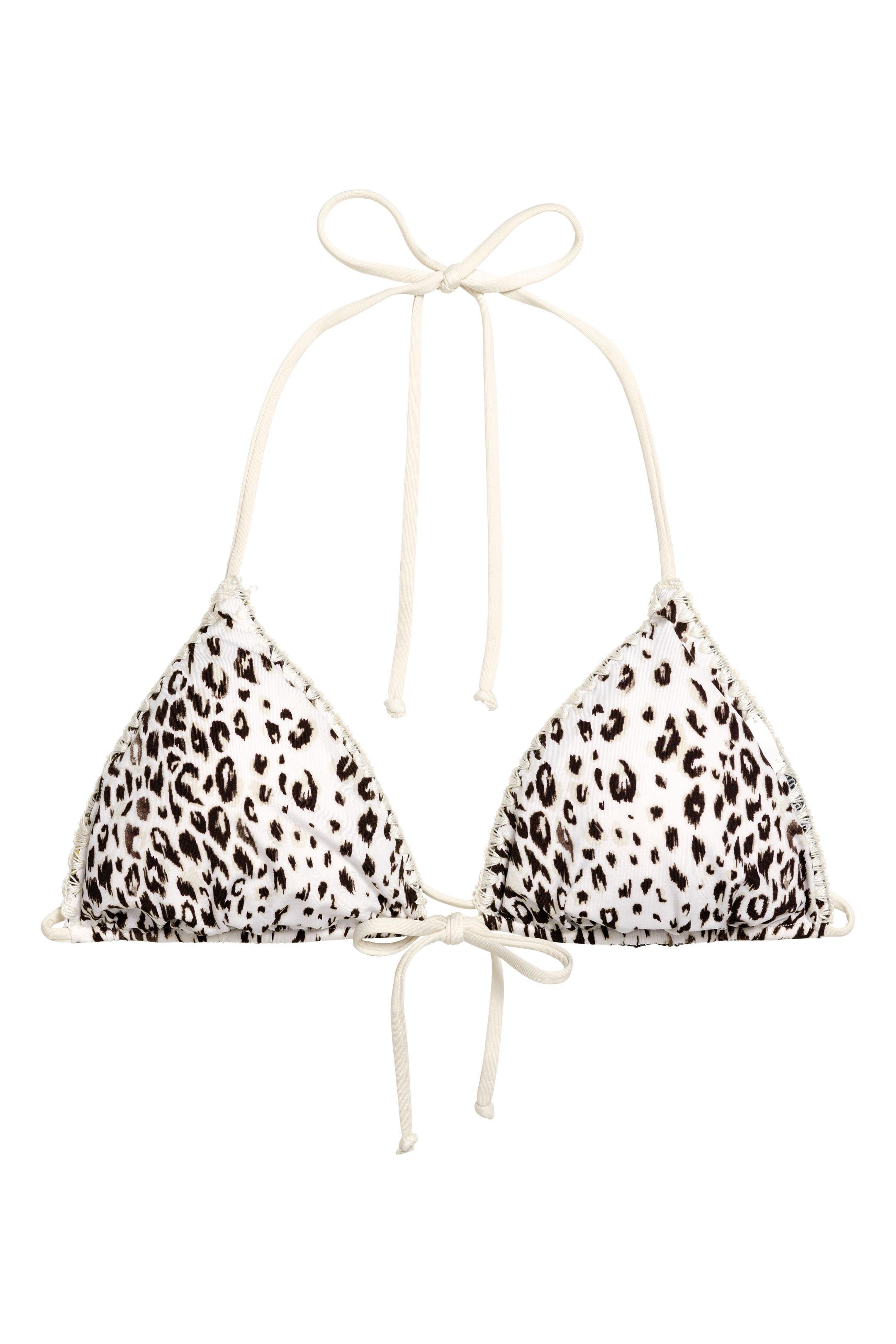 Лиф двусторонний купальный H&M Принт р. 32 Белый (4922585) - фото 3 Лиф двусторонний купальный H&M Принт р. 32 Белый (4922585) - фото 3