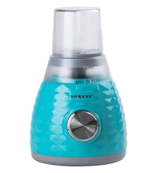 Блендер Sokany SK-03030 с кофемолкой и чашей 1,5 л Бирюзовый - фото 4 Блендер Sokany SK-03030 с кофемолкой и чашей 1,5 л Бирюзовый - фото 4