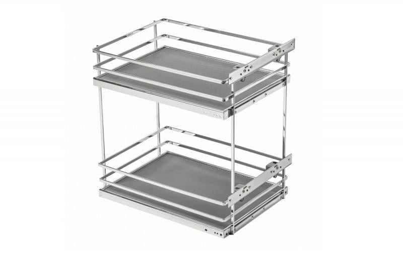 Карго GTV MOVIX PRO плоский прут без направляющих 500 мм Хром (KO-500BO-01)