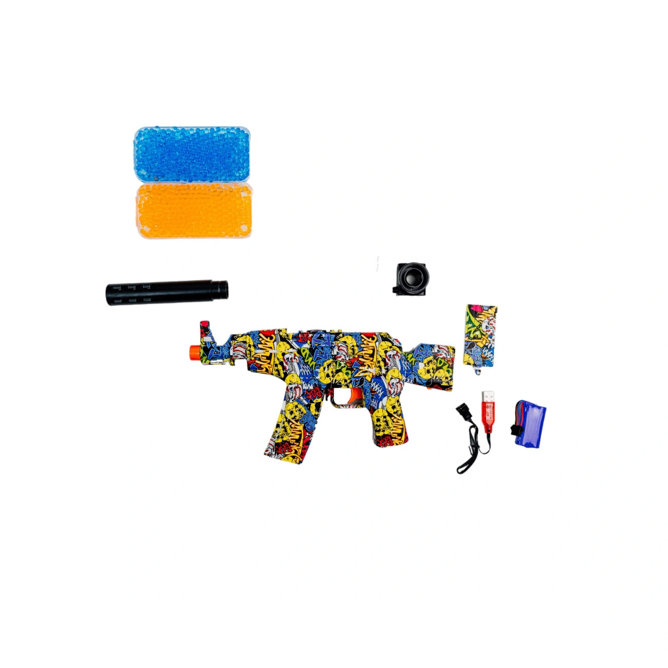 Гель-бластер AK-47 G500-4 на орбизах