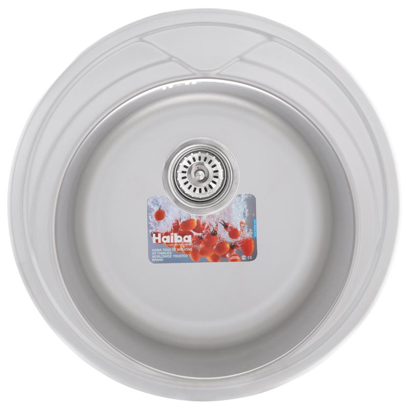 Мойка кухонная HAIBA 510 decor (HB0544)