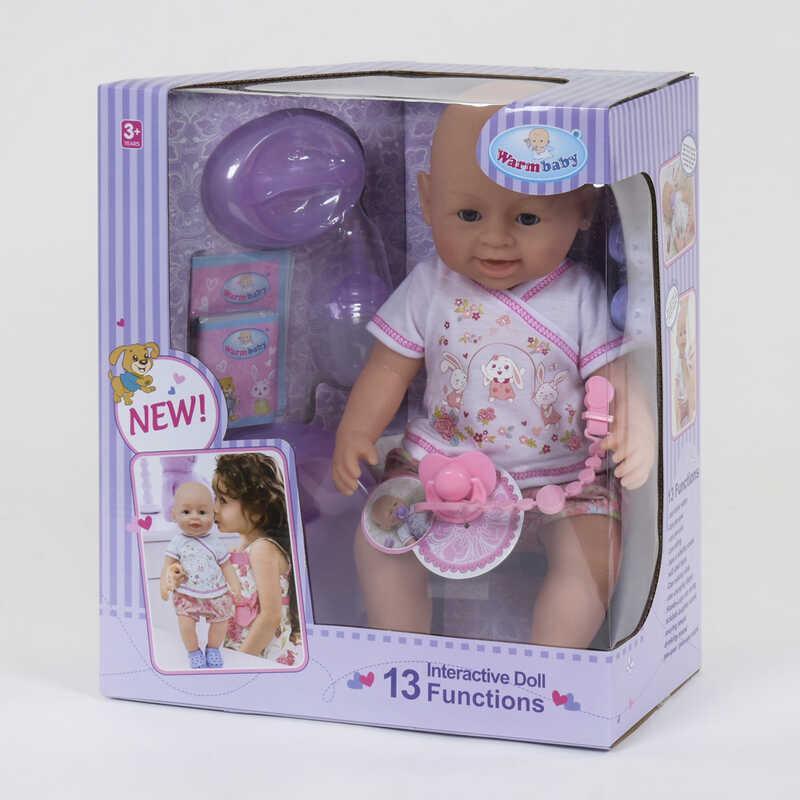 Пупс функциональный Huada Toys WZJ 030-535 13 функций Пупс функциональный Huada Toys WZJ 030-535 13 функций