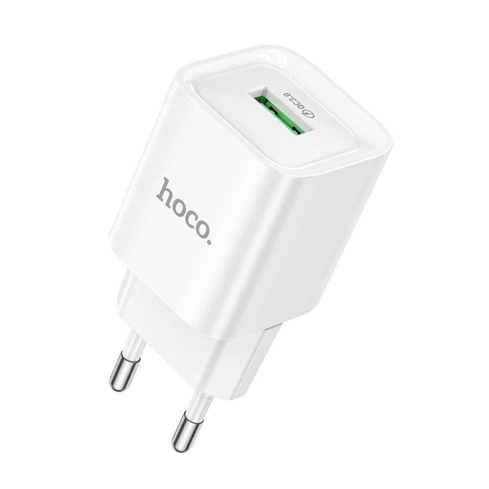 Зарядний пристрій мережевий Hoco C145A QC 3.0 18W White (29caa1-2209212) Зарядний пристрій мережевий Hoco C145A QC 3.0 18W White (29caa1-2209212)
