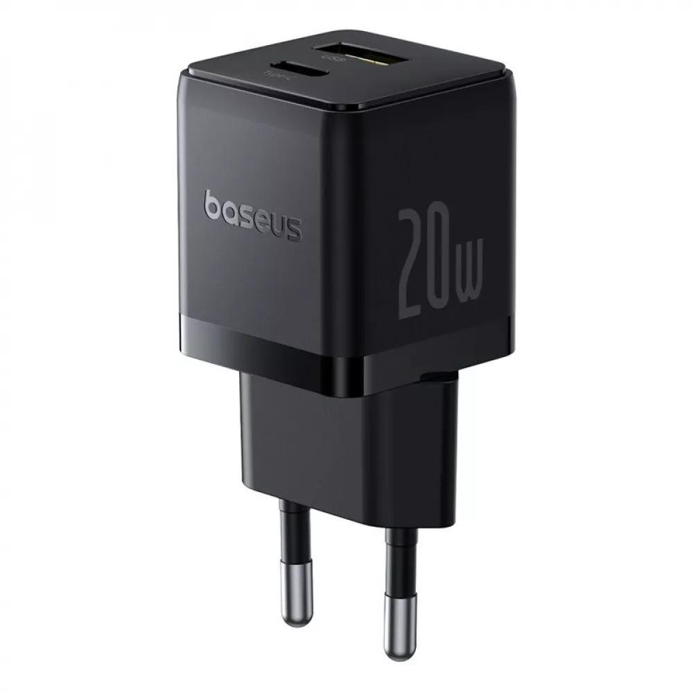 Зарядний пристрій BASEUS Palm Fast Charger Type-C 60W 1 м Black - фото 6