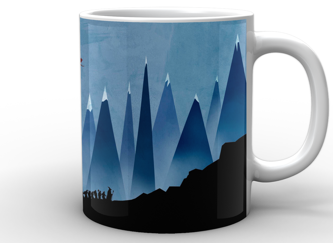 Чашка Geek Land The Lord of the Rings Властелин колец братство кольца Белый (LR.02.024)