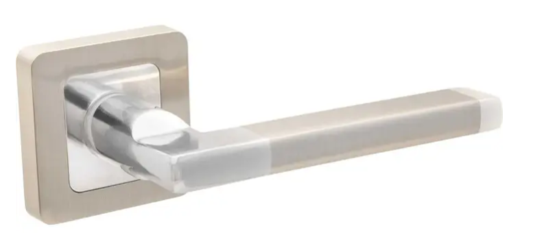 Ручки дверные Code Deco H-22050-A-NIS/CR комплект Никель/Хром (2235860478)