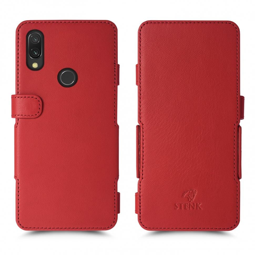 Чехол книжка Stenk Prime для Xiaomi Redmi 7 Красный (62728)