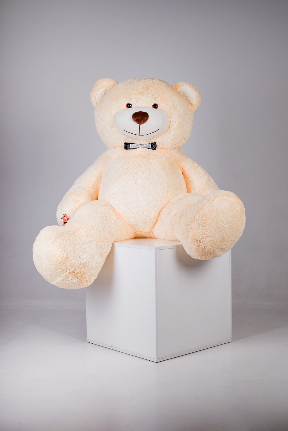 Мишка плюшевый Yarokuz большой Ричард 200 см Персиковый