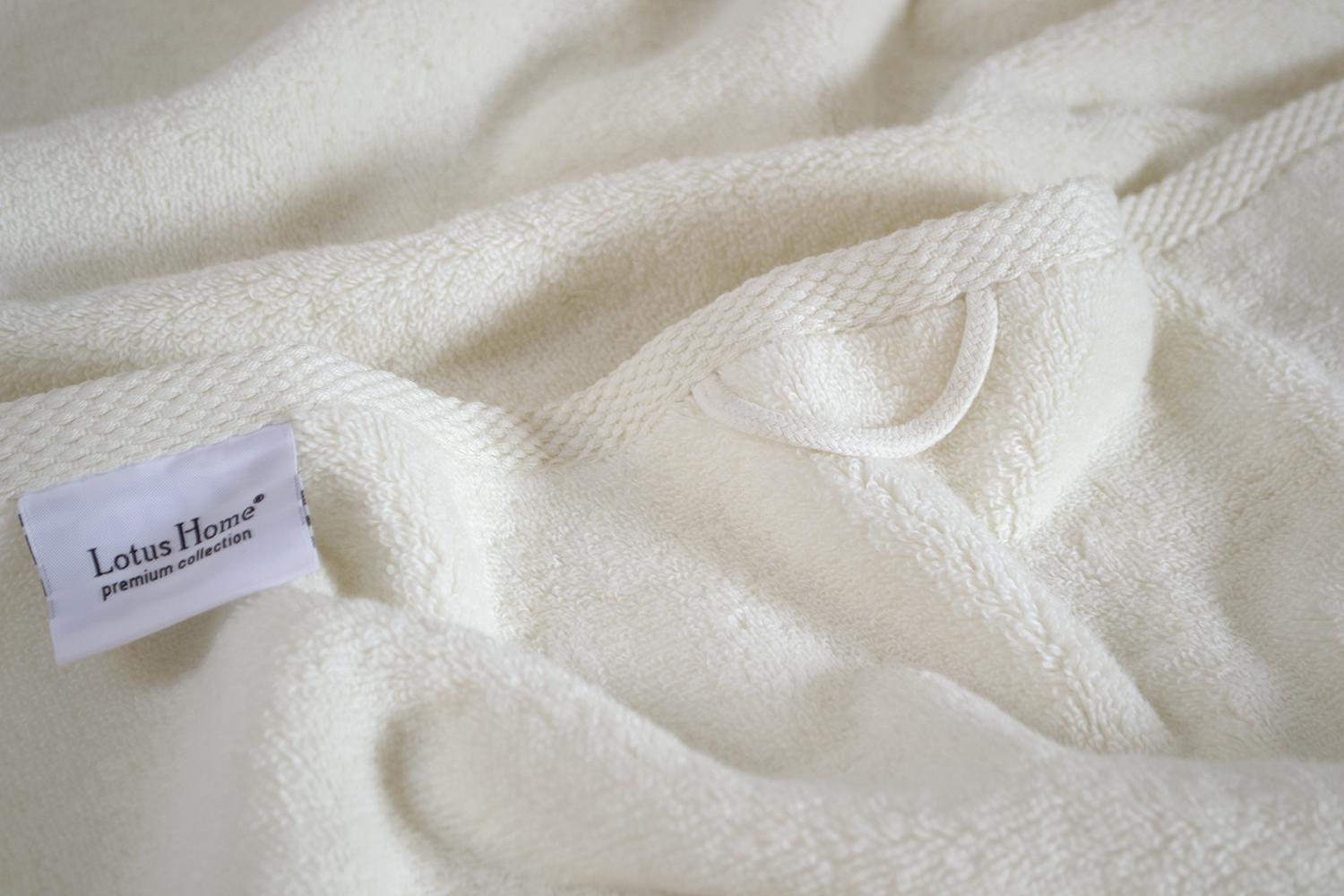 Полотенце Lotus Home Отель Premium Microcotton 70х140 см см 550 г/кв. м Ecru - фото 4