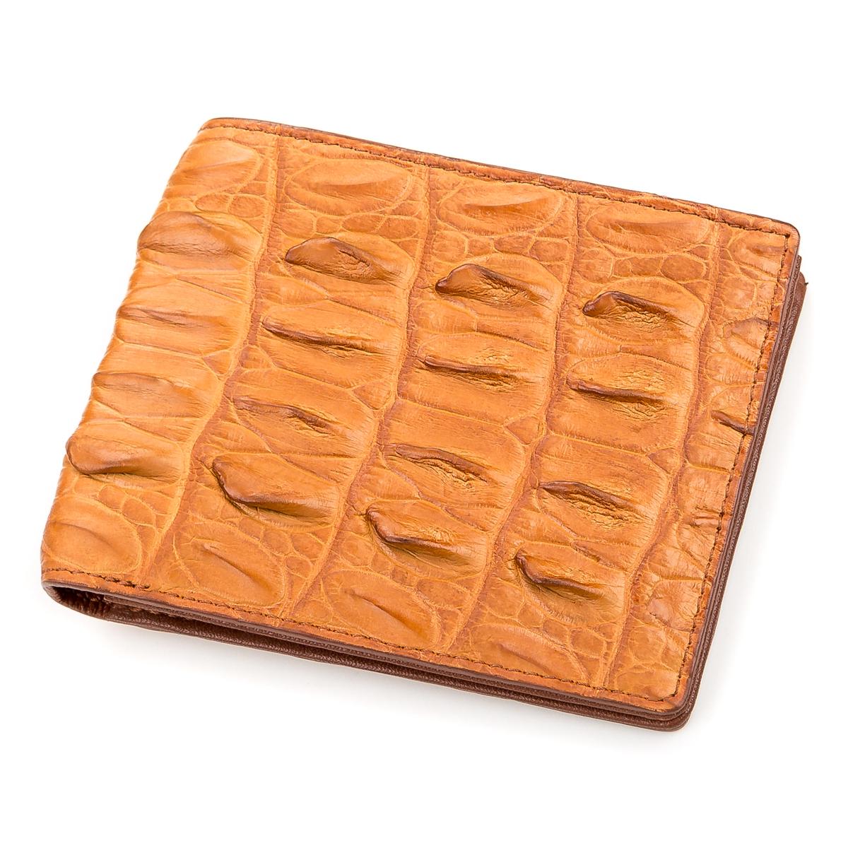 Кошелек Crocodile leather 18163 кожа Коричневый (22286)
