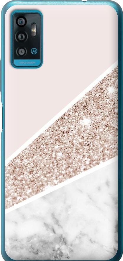 Чохол на ZTE Blade A71 Пастельний мармур (4342u-2523-42517)