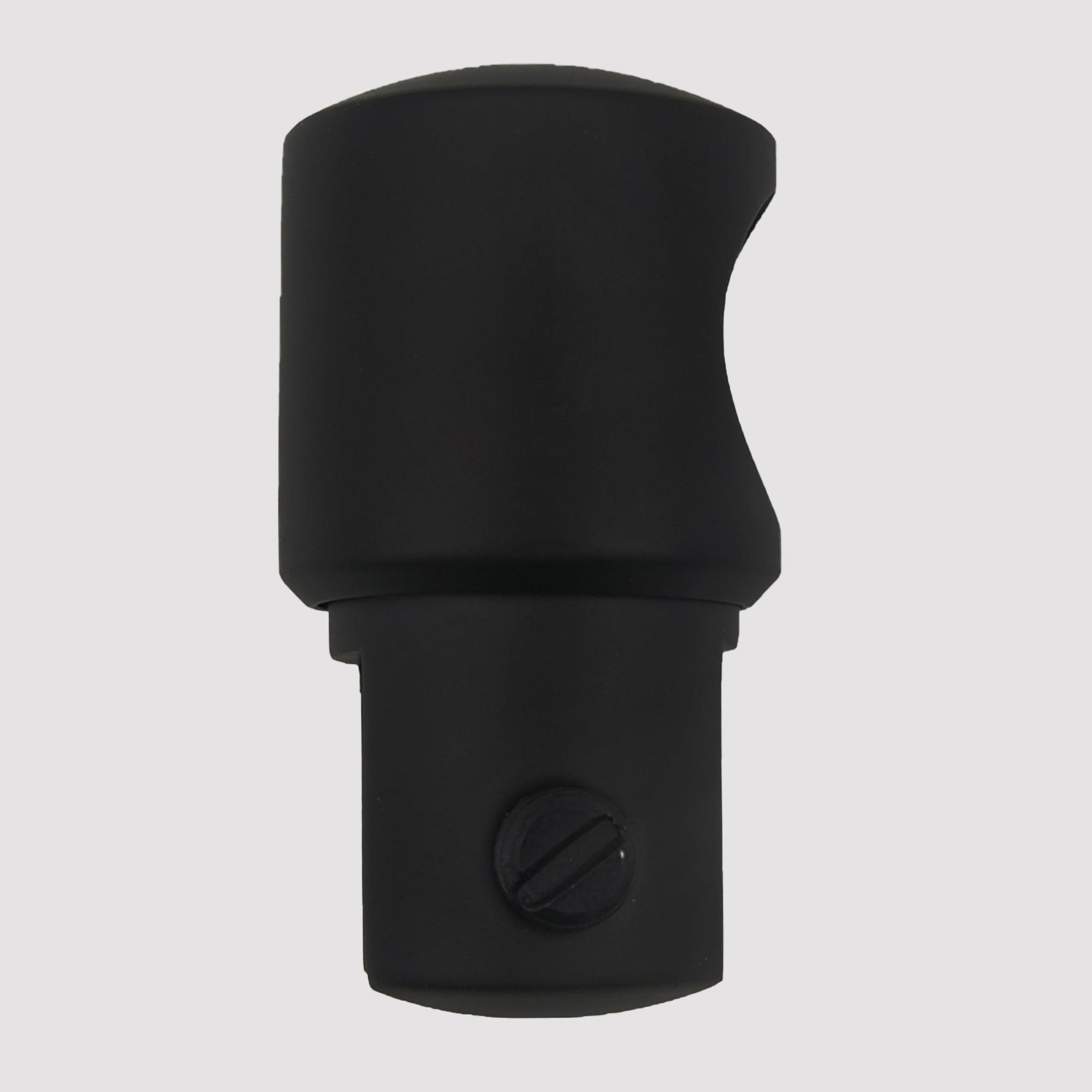 Крепление штанги глухое 914 A Черный матовый - фото 3 Крепление штанги глухое 914 A Черный матовый - фото 3