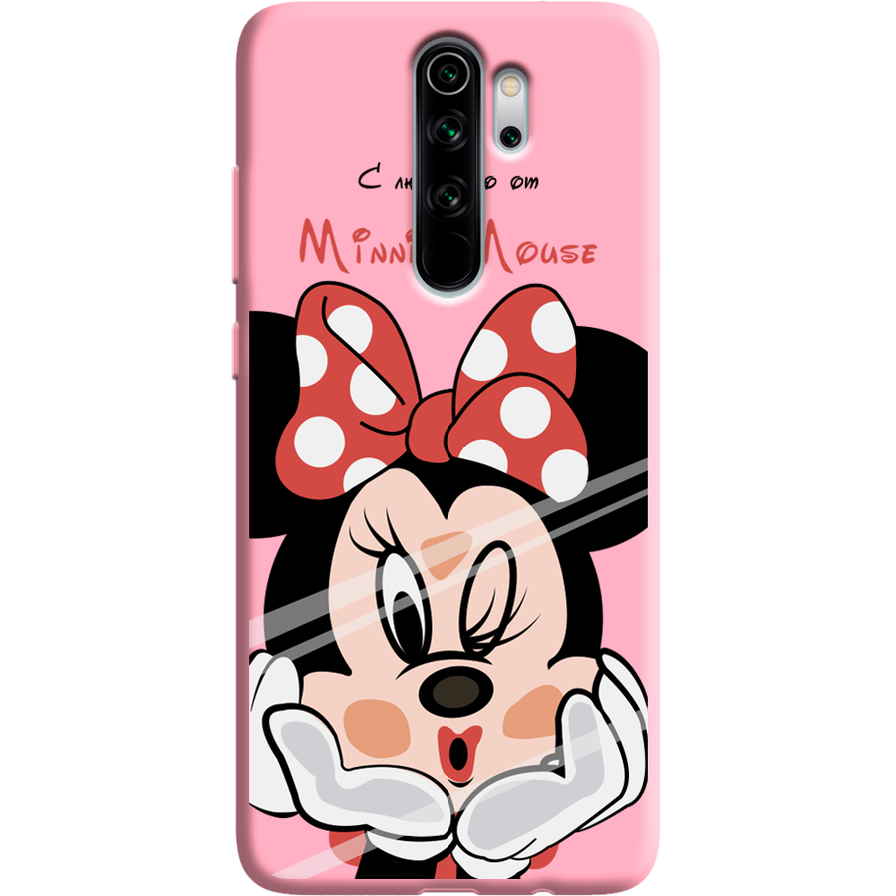 Чехол Boxface Xiaomi Redmi Note 8 Pro Lady M Розовый силикон (38222-cc59-38668)