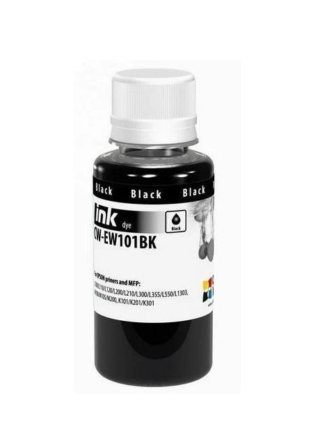 Краска для принтера ColorWay for Epson L-100/200 100 г Black (CW-EW101BK01) Краска для принтера ColorWay for Epson L-100/200 100 г Black (CW-EW101BK01)