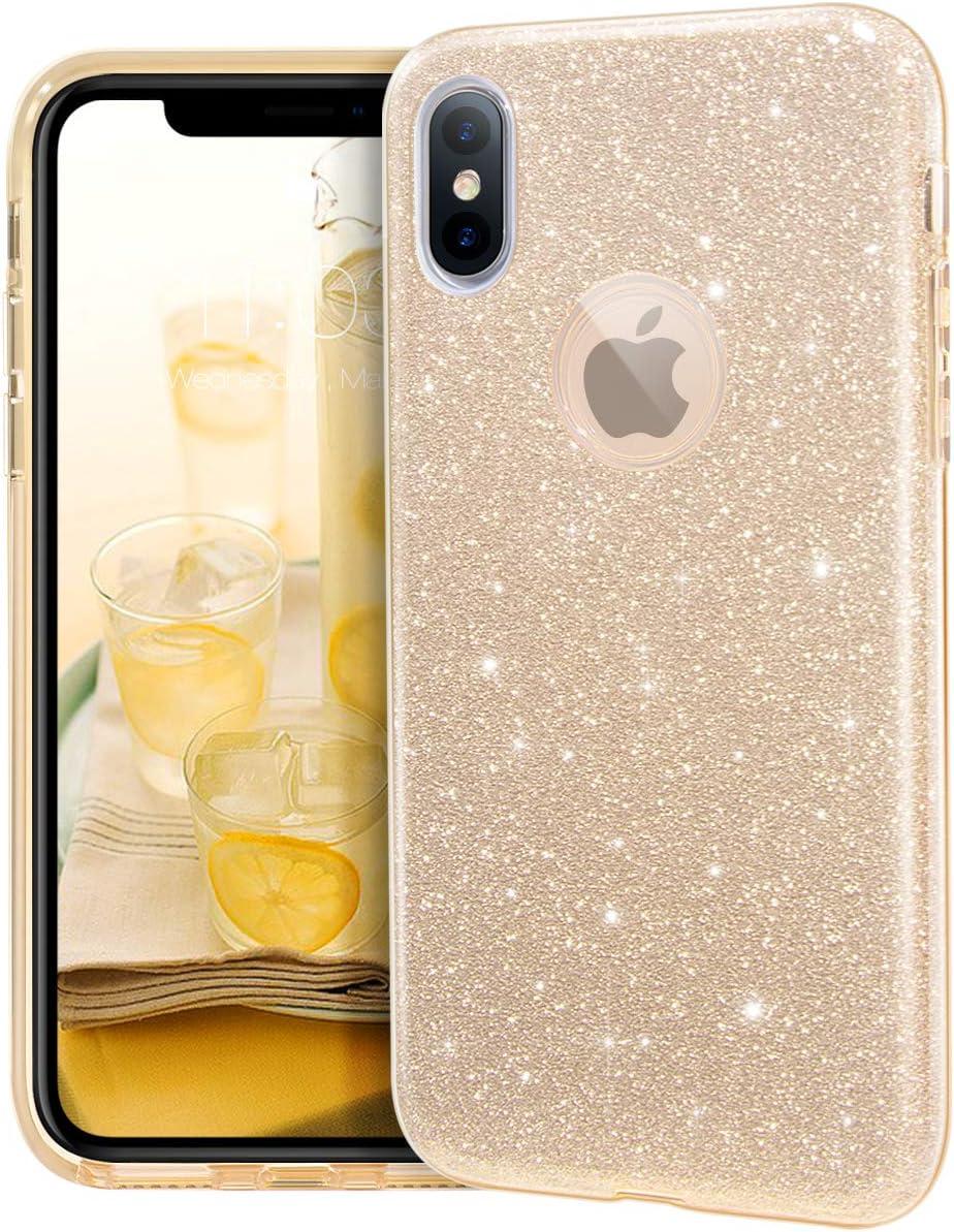 Чехол накладка для мобильного телефона Case for iPhone X Gold