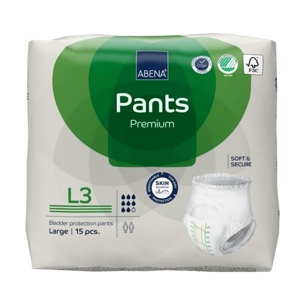 Підгузки-трусики для дорослих ABENA Pants Premium L3 2400 мл - фото 3